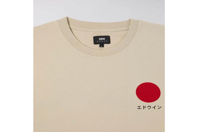 Camiseta Edwin Japanese Sun Abbey Stone