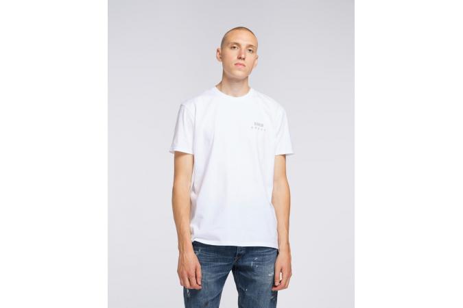 Camiseta Edwin Logo Chest Blanco