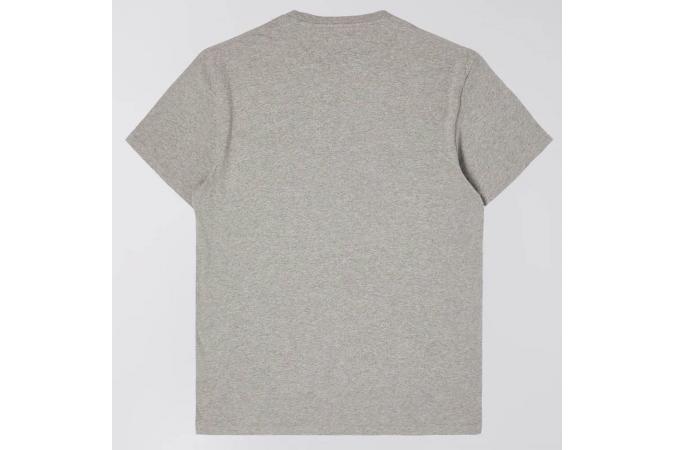 Camiseta Edwin Pocket TS Mid Grey Marl