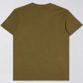 Camiseta Edwin Pocket Ts Uniform Green Garment Washed