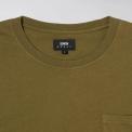 Camiseta Edwin Pocket Ts Uniform Green Garment Washed