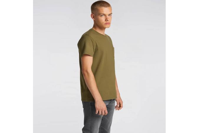Camiseta Edwin Pocket Ts Uniform Green Garment Washed