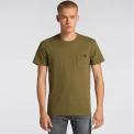 Camiseta Edwin Pocket Ts Uniform Green Garment Washed