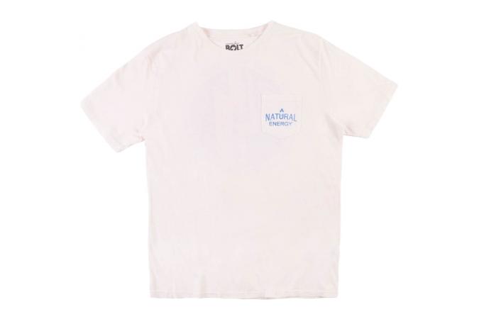 Camiseta Energy Pocket Tee Vintage Wash Jr Blanca