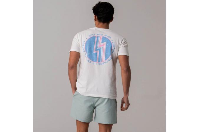 Camiseta Energy Pocket Tee Vintage Wash Jr Blanca