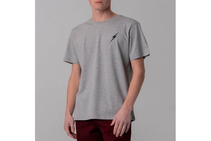 Camiseta Essential Bolt Tee Gris