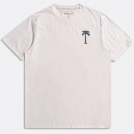 Camiseta Far Afield Embroidered Plams White