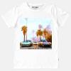 Camiseta Ko Samui TT F790 Treble Graphic T-Shirt Blanca