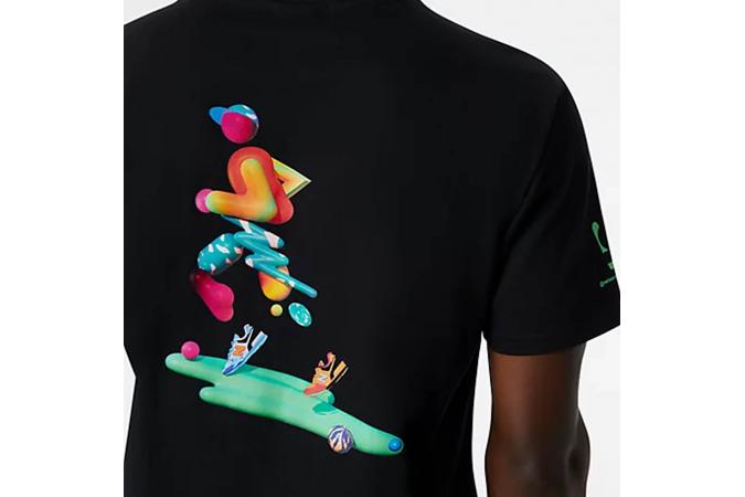 Camiseta NB Artist Pack Spectrum Tee 1 Negra