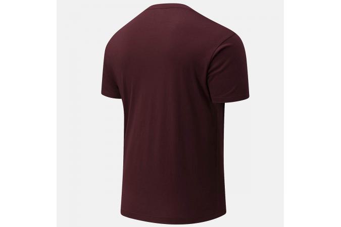 Camiseta NB Essentials Embroidered Tee Granate