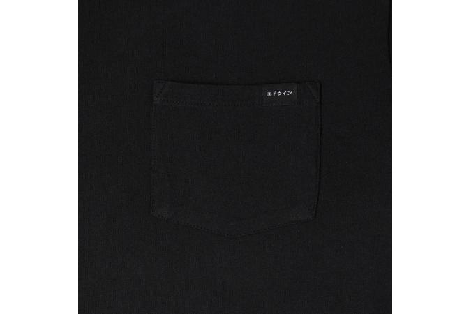 Camiseta Pocket TS Black Garment Washed