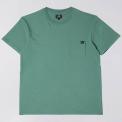 Camiseta Pocket Ts Blue spruce Garment Washed