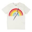 RAINBOW POCKET TEE EGRET