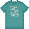 Camiseta Wave Frosty Green