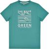 Camiseta Green Wave Tee Frosty Green