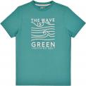 Camiseta Green Wave Tee Frosty Green