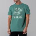 Camiseta Wave Frosty Green