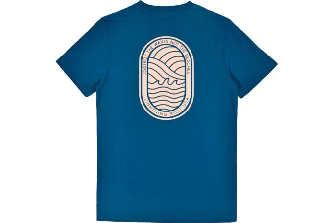 Camiseta Waves Tee Legion Blue