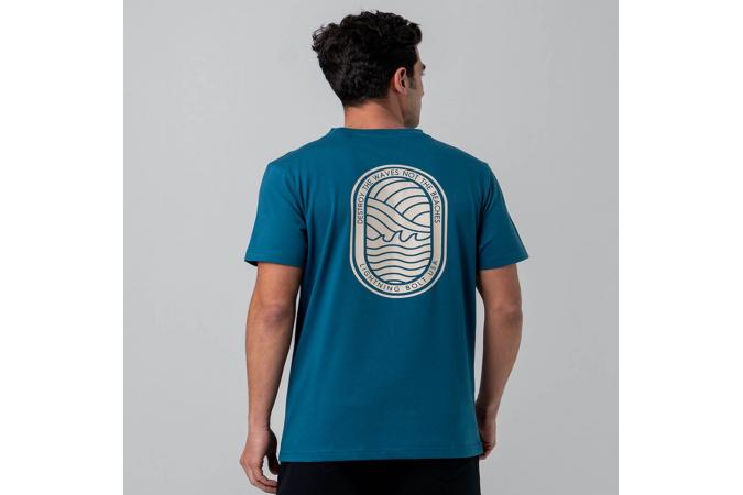 Camiseta Waves Tee Legion Blue
