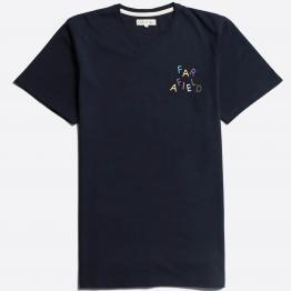 Camiseta Far Afield FA T-Shirt Wonky Logo Carbon