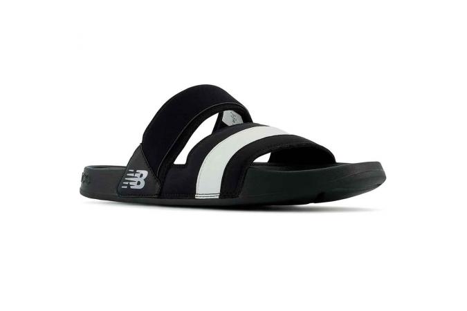 Chanclas New Balance SWF202K2 Negras/Blancas