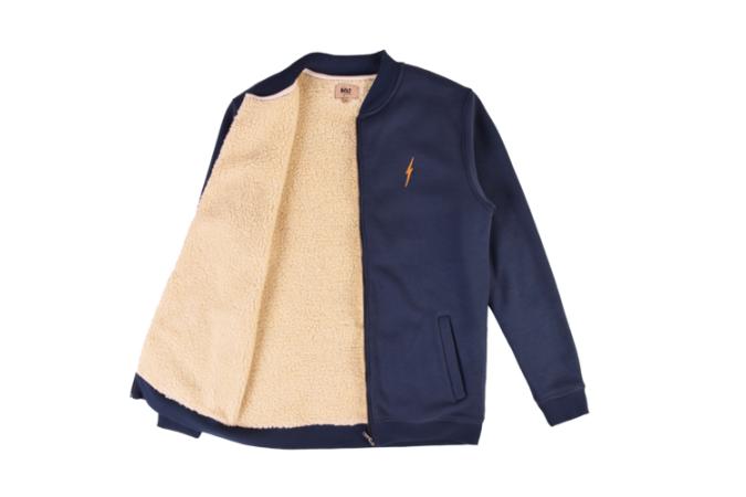 Sudadera Chapman Bomber Jr Azul