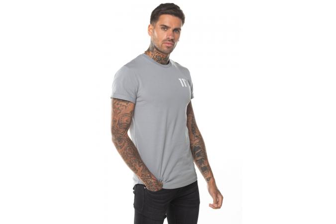 Camiseta Core Muscle Fit Silver