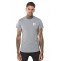 CORE MUSCLE FIT T-SHIRT SILVER