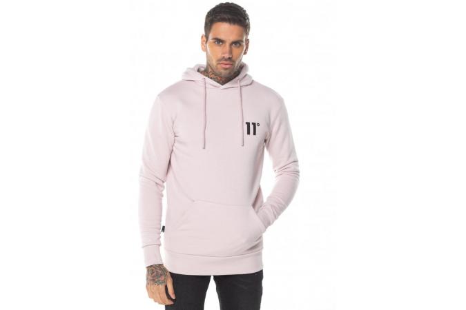 Sudadera Core Pullover Hoodie Slate Pink