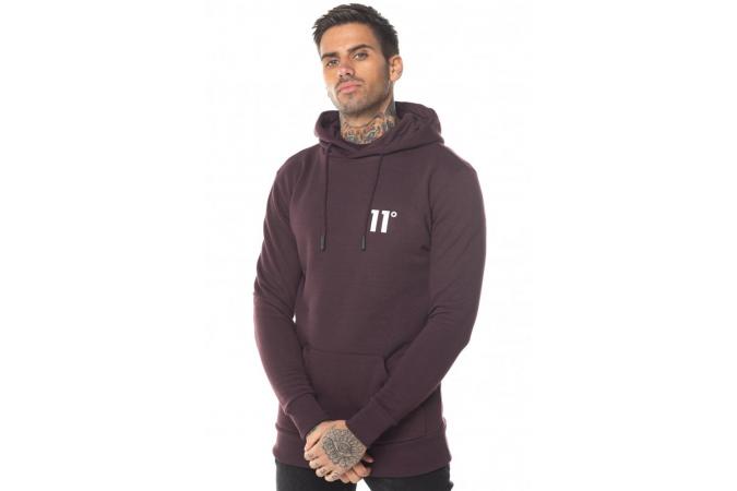 CORE PULL OVER HOODIE MULLER RED
