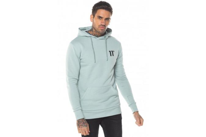 Sudadera Core Pullover Hoodie Pastel Green