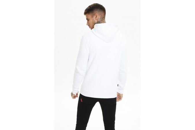 CORE PULL OVER HOODIE WHITE