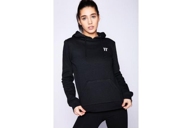 Sudadera Core Pullover Hoodie Negro