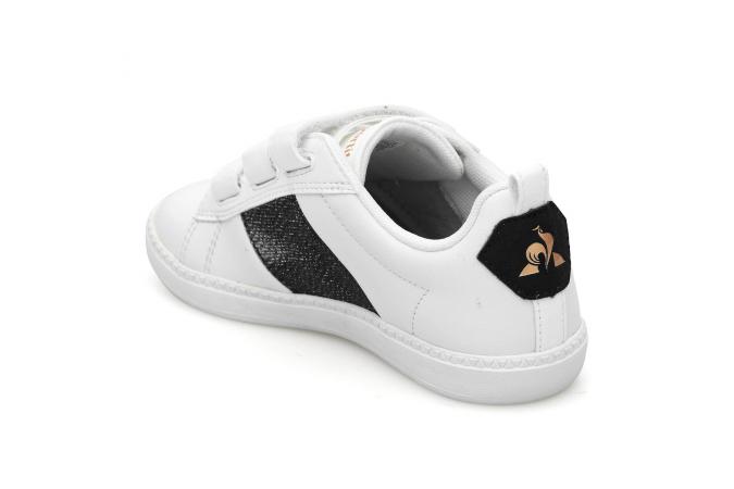 Zapatillas Courtclassic Ps Girl Optical White Black