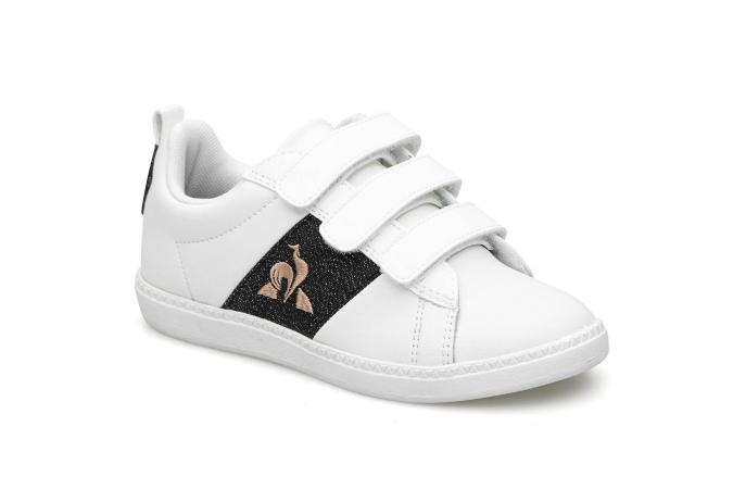 Zapatillas Courtclassic Ps Girl Optical White Black