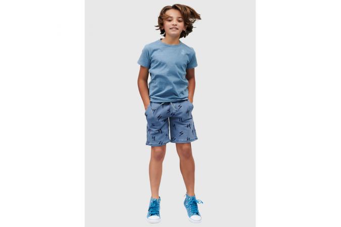 DENIM TEE KIDS 01 LIGHT BLUE