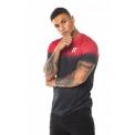 DOT FADE T-SHIRT BLACK,SKI PATROL RED