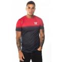 Camiseta Dot Fade T-Shirt Negro Ski Patrol Rojo