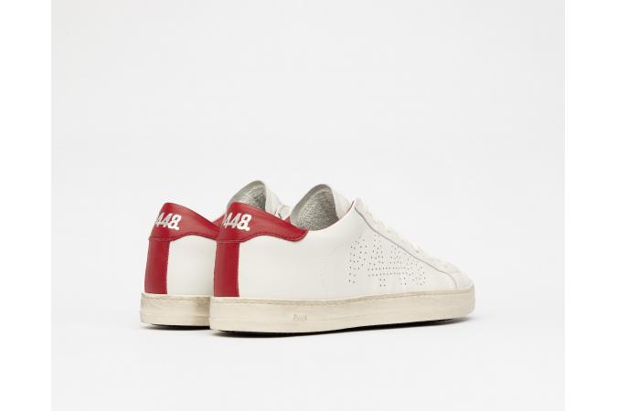 Zapatillas F20John -M Cream/ Rojo