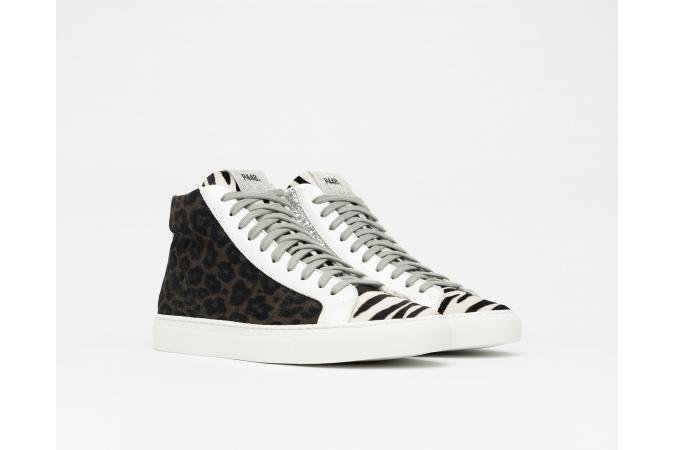 Zapatillas F20STARBS-W Leopardo/Gris