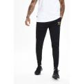 Pantalones Gold Taped Poly Joggers Negro