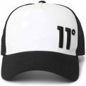 TRUCKER CAP BLACK AND WHITE