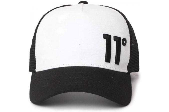 Gorra Trucker Negro/Blanco