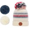 Gorro Cabaia Bamboo Cream x Red