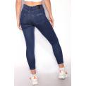 Pantalones Hich Waisted Super Skinny Jeans Indigo