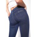 HIGH WAISTED SUPER SKINNY JEANS INDIGO WASH