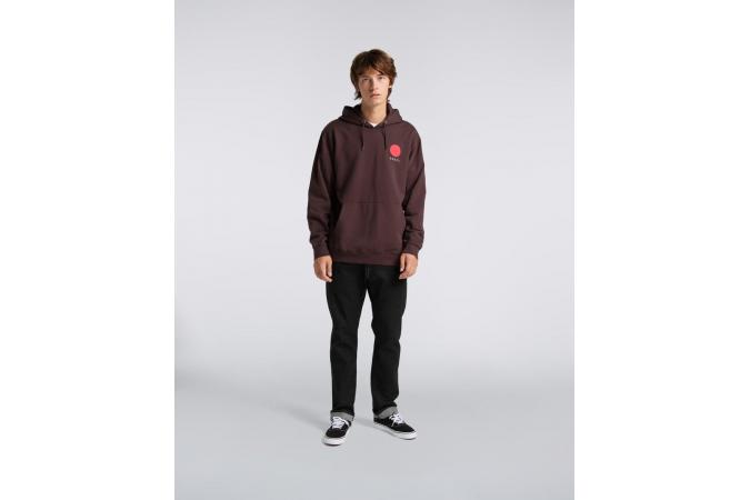 JAPANESE SUN HOODIE SWEAT PUCE