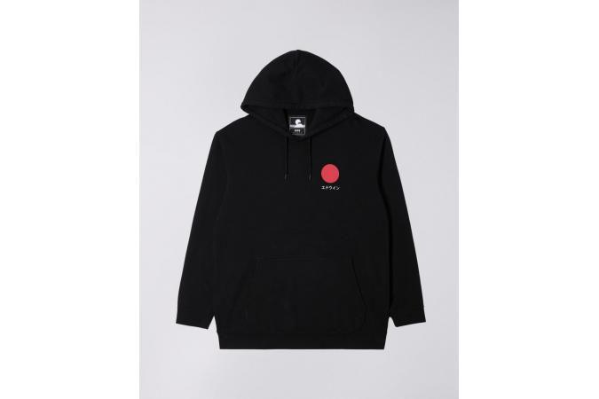 JAPANESE SUN HOODIE SWEAT BLACK