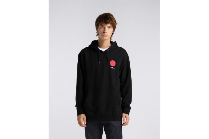 JAPANESE SUN HOODIE SWEAT BLACK