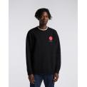 Sudadera Japanese Sun Sweat Black Garment Washed Negra